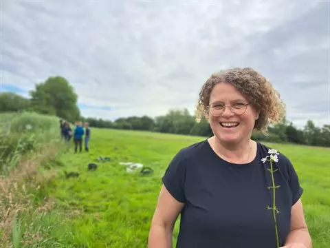 Projectleider Jannet Kamminga bij HDSR